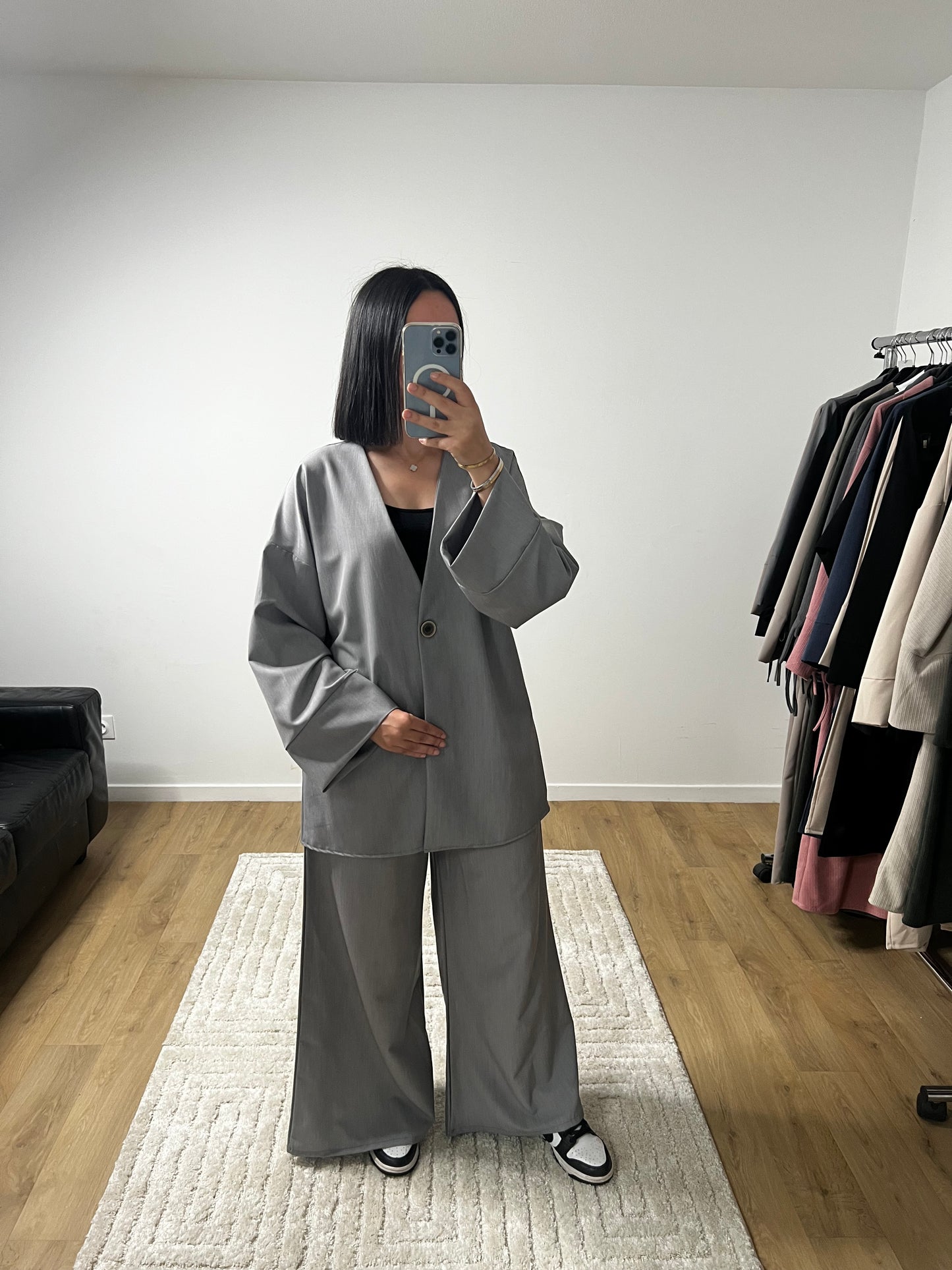 Ensemble Veste Et Pantalon Oversize