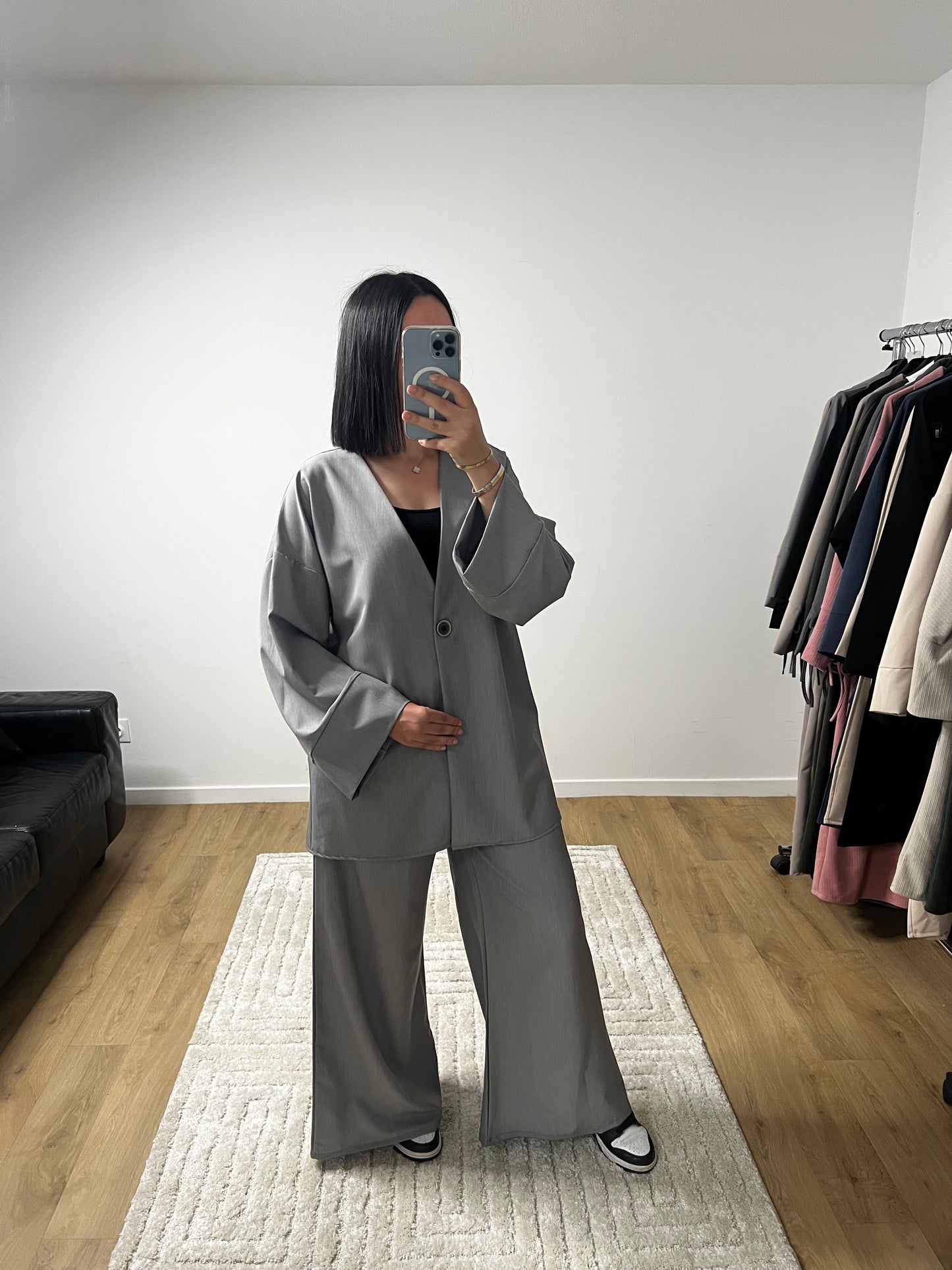 Ensemble Veste Et Pantalon Oversize