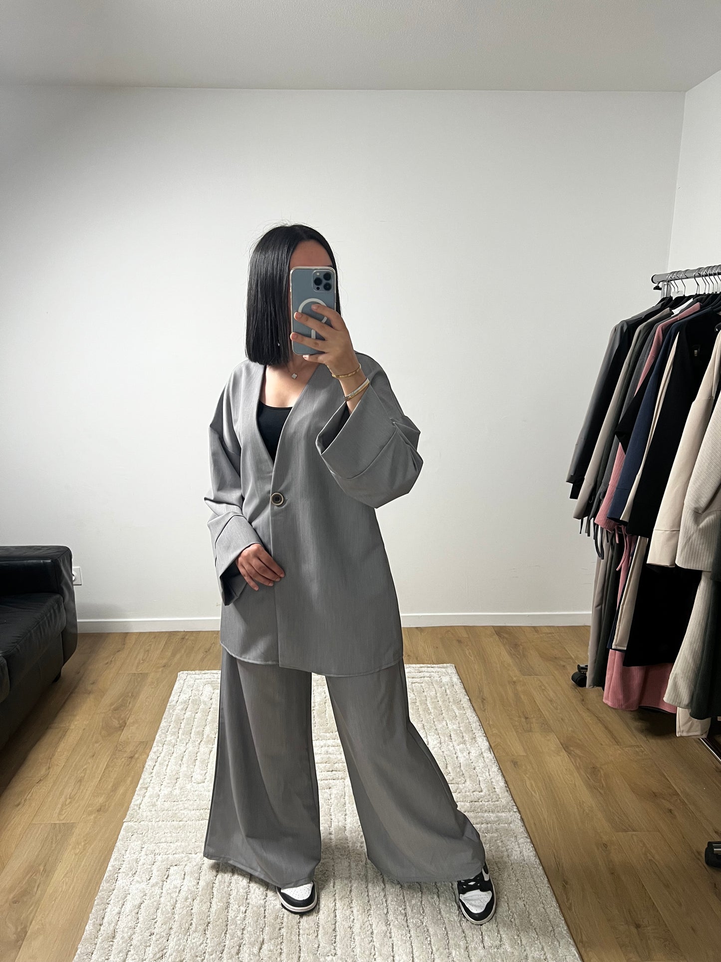 Ensemble Veste Et Pantalon Oversize