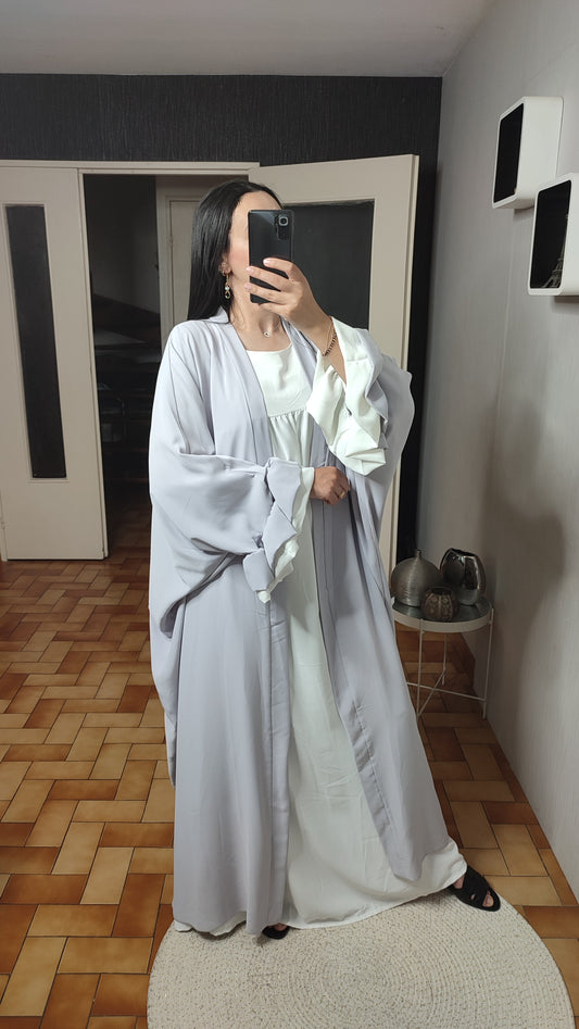 Kimono Long, Cardigan, Matière Fluide En Soie