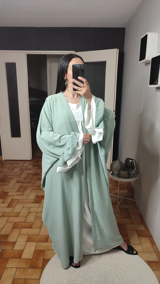 Kimono Long, Cardigan, Matière Fluide En Soie