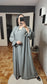 Abaya Kimono Long, Cardigan, Robe Sans Manches En Soie, Avec Ceinture