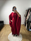 Robe Elégante à Manches Chauve-souris En Satin