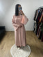 Ensemble Deux Pièces Robe et Kimono En Soie de Médine