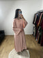 Ensemble Deux Pièces Robe et Kimono En Soie de Médine