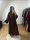 Ensemble Deux Pièces Robe et Kimono En Soie de Médine