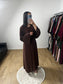 Ensemble Deux Pièces Robe et Kimono En Soie de Médine