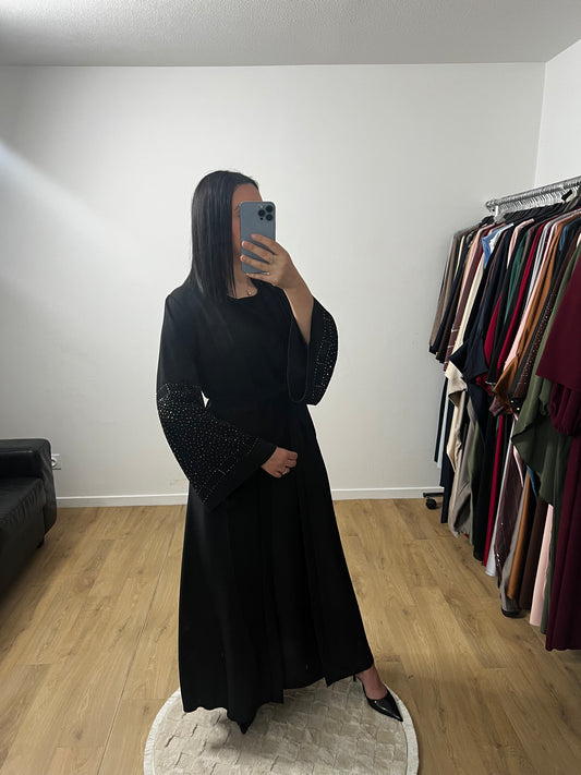 Ensemble Deux Pièces Robe et Kimono En Soie de Médine