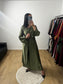 Ensemble Deux Pièces Robe et Kimono En Satin