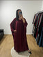 Deux Pièces Robe et Kimono "Chauve Souris" En Satin